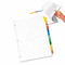 Avery Index Maker Dividers, Multicolor 12-Tab, Letter AVE11404