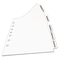 Avery Index Maker Dividers, White 5-Tab, Letter AVE11426