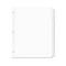 Avery Index Maker White Dividers For Copiers, 5-Tab, Letter, Clear, 5 Sets/Pack AVE11421