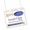 Avery Neck Hanging-Style Flexible Badge Holders, Top Load, 3 x 4, White, 50/Box AVE74520