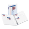 Avery Nonstick Heavy-Duty EZD Reference View Binder, 1" Capacity, White AVE79199
