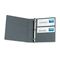 Avery Nonstick Heavy-Duty Round Ring View Binder, 1-1/2" Capacity, Shadow Gray AVE05403