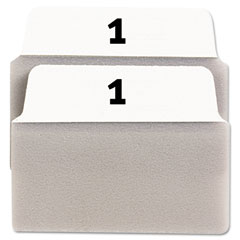 Avery NoteTabs-Notes, Tabs and Flags in One, Numbered 1-10, Two Inch, 20/Pack AVE16301