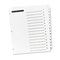 Avery Office Essentials Table 'N Tabs Dividers, 15-Tab, 1-15, Letter, White, 1 Set AVE11674