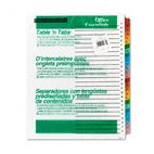 Avery Office Essentials Table 'N Tabs Dividers, 26-Tab, A-Z, Letter, Assorted, 1 Set AVE11677