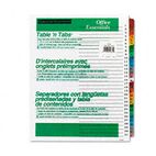 Avery Office Essentials Table 'N Tabs Dividers, 31 Multicolor Tabs, 1-31, Letter, Set AVE11681