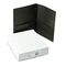 Avery Paper Two-Pocket Report Cover, Tang Clip, Letter, 1/2" Capacity, Black, 25/Box AVE47978