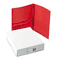 Avery Paper Two-Pocket Report Cover, Tang Clip, Letter, 1/2" Capacity, Red, 25/Box AVE47979