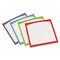 Avery Peel & Stick Dry Erase Sheets, Border Sheets, 10 x 10, White/Asst., 4/Pack AVE24320