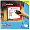Avery Peel & Stick Dry Erase Sheets, Border Sheets, 10 x 10, White/Asst., 4/Pack AVE24320