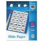 Avery Photo Pages for Twenty 2 x 2 Slides, 3-Hole Punched, 10/Pack AVE13404