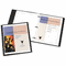 Avery Polypropylene Report Cover, Flex Fastener, Letter, 1/2" Capacity, Clear/Gray AVE47781