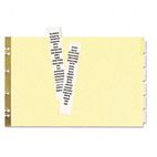 Avery Post Binder Dividers, 6-Tab w/Inserts, 11 x 17, Clear, 6/Set AVE11644