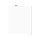 Avery Preprinted Legal Bottom Tab Dividers, Exhibit D, Letter, 25/Pack AVE11943