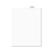 Avery Preprinted Legal Bottom Tab Dividers, Exhibit L, Letter, 25/Pack AVE12385