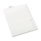 Avery Preprinted Legal Bottom Tab Dividers, Exhibit L, Letter, 25/Pack AVE12385