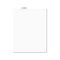 Avery Preprinted Legal Bottom Tab Dividers, Exhibit N, Letter, 25/Pack AVE12387