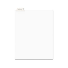Avery Preprinted Legal Bottom Tab Dividers, Exhibit O, Letter, 25/Pack AVE12388