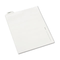 Avery Preprinted Legal Bottom Tab Dividers, Exhibit P, Letter, 25/Pack AVE12389
