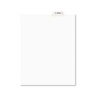 Avery Preprinted Legal Bottom Tab Dividers, Exhibit Q, Letter, 25/Pack AVE12390