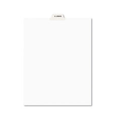 Avery Preprinted Legal Bottom Tab Dividers, Exhibit R, Letter, 25/Pack AVE12391