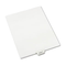 Avery Preprinted Legal Bottom Tab Dividers, Exhibit R, Letter, 25/Pack AVE12391