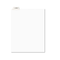 Avery Preprinted Legal Bottom Tab Dividers, Exhibit T, Letter, 25/Pack AVE12393