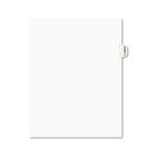 Avery Preprinted Legal Side Tab Dividers, Exhibit C, Letter, White, 25/Pack AVE01373