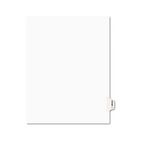 Avery Preprinted Legal Side Tab Dividers, Exhibit I, Letter, White, 25/Pack AVE01379