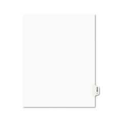 Avery Preprinted Legal Side Tab Dividers, Exhibit I, Letter, White, 25/Pack AVE01379