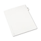 Avery Preprinted Legal Side Tab Dividers, Exhibit I, Letter, White, 25/Pack AVE01379