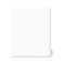 Avery Preprinted Legal Side Tab Dividers, Exhibit J, Letter, White, 25/Pack AVE01380