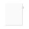 Avery Preprinted Legal Side Tab Dividers, Exhibit L, Letter, White, 25/Pack AVE01382