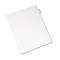 Avery Preprinted Legal Side Tab Dividers, Exhibit L, Letter, White, 25/Pack AVE01382