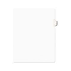 Avery Preprinted Legal Side Tab Dividers, Exhibit M, Letter, White, 25/Pack AVE01383