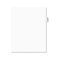 Avery Preprinted Legal Side Tab Dividers, Exhibit M, Letter, White, 25/Pack AVE01383