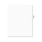 Avery Preprinted Legal Side Tab Dividers, Exhibit N, Letter, White, 25/Pack AVE01384