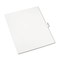 Avery Preprinted Legal Side Tab Dividers, Exhibit P, Letter, White, 25/Pack AVE01386
