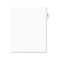 Avery Preprinted Legal Side Tab Dividers, Exhibit V, Letter, White, 25/Pack AVE01392