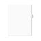 Avery Preprinted Legal Side Tab Dividers, Exhibit X, Letter, White, 25/Pack AVE01394