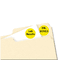 Avery Print or Write Removable Color-Coding Labels, 3/4in dia, Neon Yellow, 1008/Pack AVE05470