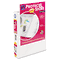 Avery Protect & Store View Mini Binder, Round Ring, 5-1/2 x 8-1/2, 1" Capacity, White AVE23011