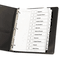 Avery Ready Index Classic Tab Titles, 12-Tab, 1-12, Letter, Black/White, 12/Set AVE11140