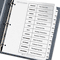Avery Ready Index Classic Tab Titles, 12-Tab, Jan-Dec, Letter, Black/White, 12/Set AVE11126