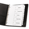 Avery Ready Index Classic Tab Titles, 5-Tab, 1-5, Letter, Black/White, 5/Set AVE11130