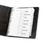 Avery Ready Index Classic Tab Titles, 8-Tab, 1-8, Letter, Black/White, 1 Set AVE11132