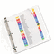 Avery Ready Index Contemporary Table of Contents Divider, 1-31, Multi, Letter AVE11129