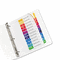 Avery Ready Index Contemporary Table of Contents Divider, Jan-Dec, Multi, Letter AVE11127