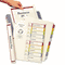 Avery Ready Index Contents Dividers, 10-Tab, 1-10, Letter, Multicolor, 10/Set AVE11277