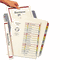 Avery Ready Index Contents Dividers, 15-Tab, 1-15, Letter, Multicolor, 15/Set AVE11279